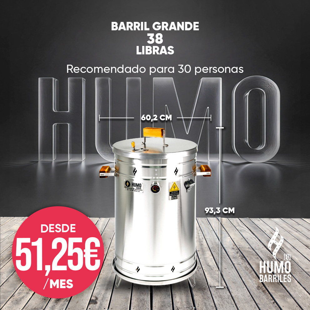 BARRIL ASADOR 38 LIBRAS
