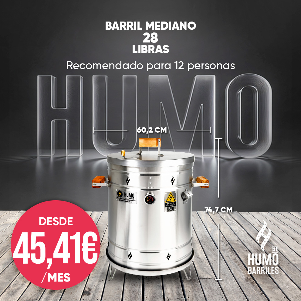 BARRIL ASADOR 28 LIBRAS