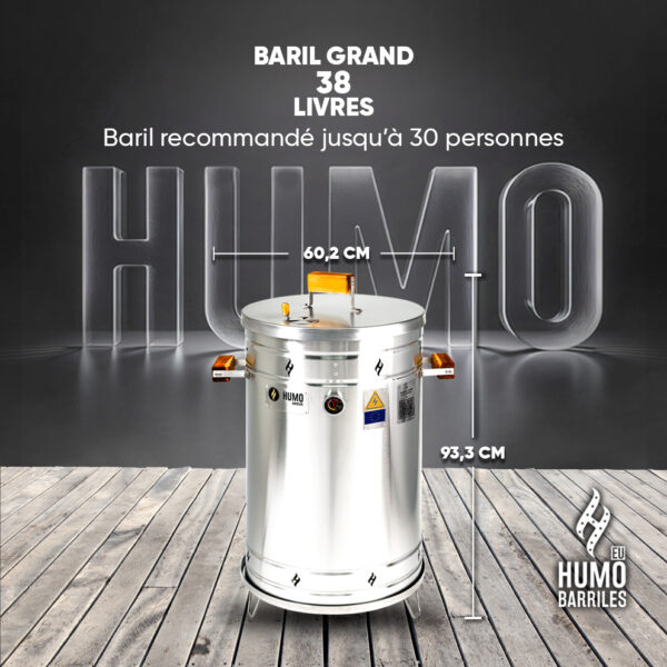 BARIL 38 LIVRES
